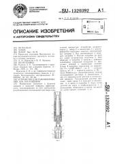 Устройство для тампонирования зон поглощения (патент 1320392)