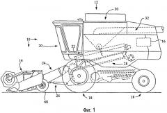 Плавающая система жатки для использования с сельскохозяйственным виндроуэром или комбайном (патент 2504946)