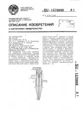 Устройство для струйной обработки изделий (патент 1570889)