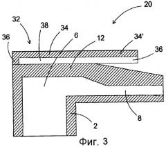Сопло решетки реактора с псевдоожиженным слоем (патент 2335697)