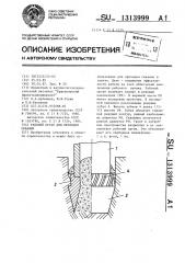 Рабочий орган для проходки скважин (патент 1313999)