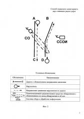 Способ охранного мониторинга двух лежащих рядом дорог (патент 2621597)