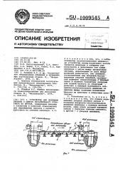 Устройство для передачи проката с одного параллельного рельганга на другой (патент 1009545)