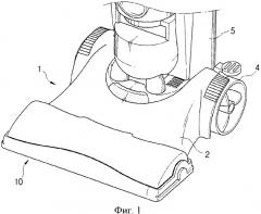 Узел всасывающей насадки для пылесоса (варианты) (патент 2364310)