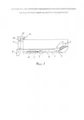 Устройство для снижения гидродинамического сопротивления днища корпуса судна на сжатом пневмопотоке (патент 2641345)