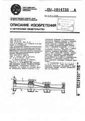 Устройство для контактной тепловой сварки термопластичных материалов (патент 1014735)