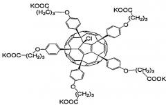 Применение поликарбоксильного производного фуллерена в качестве микробицидного противовирусного средства (патент 2533232)