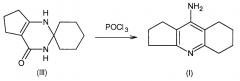 Способ получения 9-амино-2,3,5,6,7,8-гексагидро-1н-циклопента[b]хинолина (патент 2659389)