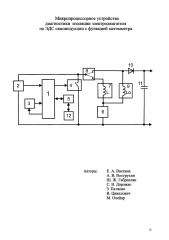 Микропроцессорное устройство диагностики изоляции электродвигателя по эдс самоиндукции с функцией мегомметра (патент 2645449)
