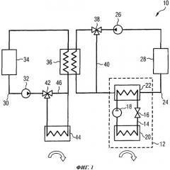 Система охлаждения для охлаждения тепловой нагрузки на борту воздушного судна и способ работы такой системы (патент 2429992)