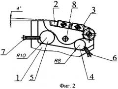 Сборная фасонная фреза (патент 2454301)