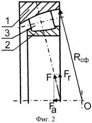 Однорядный сферический роликовый подшипник качения (патент 2446323)