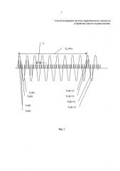 Способ измерения частоты гармонического сигнала и устройство для его осуществления (патент 2591742)