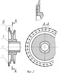 Шкив коленвала инжекторного двигателя внутреннего сгорания (патент 2304244)