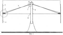 Ветроэнергетическая установка с вертикальной осью вращения (патент 2245456)