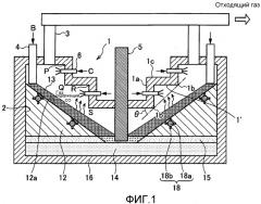 Устройство для производства расплавленного металла (патент 2508515)