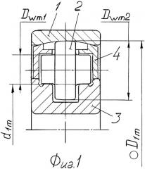 Подшипник гироскопа радиальный роликовый (патент 2385422)