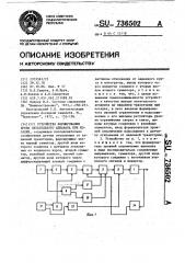 Устройство формирования крена летательного аппарата при посадке (патент 736502)