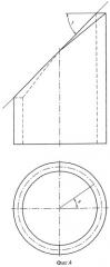 Способ получения разверток цилиндрических патрубков с наклонным срезом (патент 2286224)