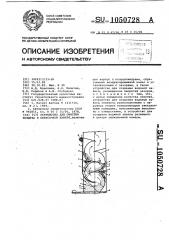 Устройство для очистки воздуха в окрасочной камере (патент 1050728)