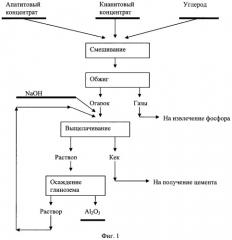 Способ получения глинозема из кианитового концентрата (патент 2446103)