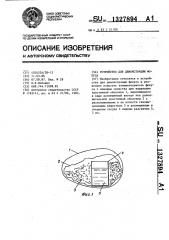 Устройство для демонстрации фокуса (патент 1327894)