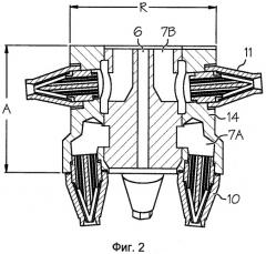 Усовершенствованные сопла для инструмента для коксоудаления при помощи струи жидкости (патент 2531395)