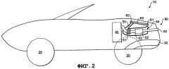 Система охлаждения выхлопных газов транспортного средства-амфибии (патент 2420413)