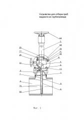 Устройство для отбора проб жидкости из трубопровода (патент 2635264)