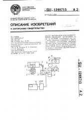 Автоматическая линия горячей объемной штамповки (патент 1248715)