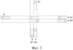 Способ автоматического управления движением транспортных средств на перекрестке и устройство для его осуществления (патент 2480842)