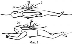 Система для обнаружения человека, терпящего бедствие на воде (патент 2372245)
