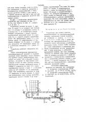 Устройство для выноса пакетов (патент 740655)