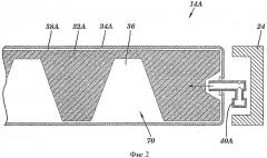 Надувное амортизирующее устройство с системой трубопроводов (патент 2362471)