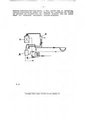 Насосная установка для питания паровых котлов горячей водой (патент 18759)