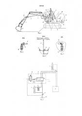 Рабочее оборудование гидравлического одноковшового экскаватора (патент 545728)