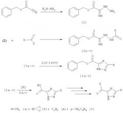 Способ получения 5-замещенных 1-н-1,2,4-триазол-3-карбоновых кислот и их производных (патент 2446163)