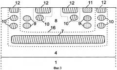 Метод изготовления группы транзисторов и фотодетекторов с вертикальным фильтром цветов (патент 2311702)