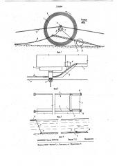 Устройство для укладки на дно водоема гибких защитных покрытий (патент 715694)