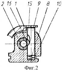 Запирающий механизм ружья со скользящим затвором (патент 2291366)