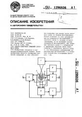 Способ измерения смещений светового пятна (патент 1296836)