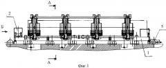 Устройство для сборки под сварку трубных заготовок из двух полуцилиндров (патент 2321484)