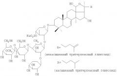 Равномерно меченные тритием тритерпеновые гликозиды голотурий cucumaria (патент 2351606)