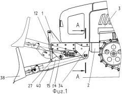Устройство для крепления навесного оборудования к транспортному средству (патент 2282959)