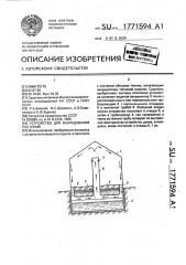 Устройство для выращивания растений (патент 1771594)