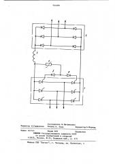 Устройство для защиты мостового тиристорного преобразователя с индуктивностью в цепи постоянного тока от перенапряжений (патент 904088)