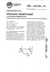 Способ шлифования криволинейных режущих кромок резцов (патент 1357195)