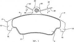 Фрикционный элемент и дисковый тормоз (патент 2398982)