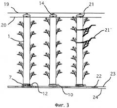 Башня-грядка для выращивания растений (патент 2383129)