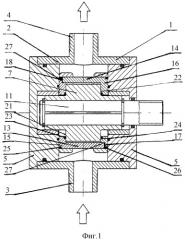 Роторная объемная машина (варианты) (патент 2319014)